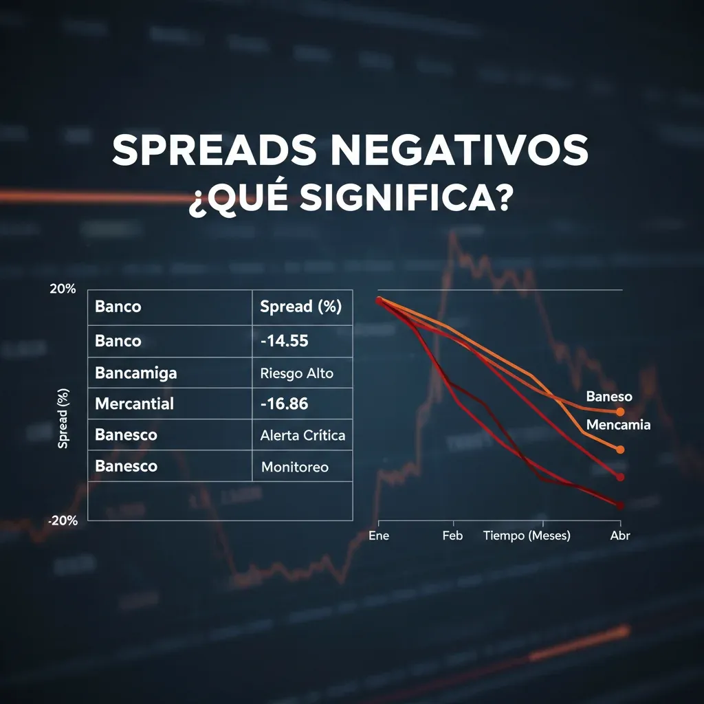 Bancamiga Lidera con Spreads Negativos: ¿Qué Significa?
