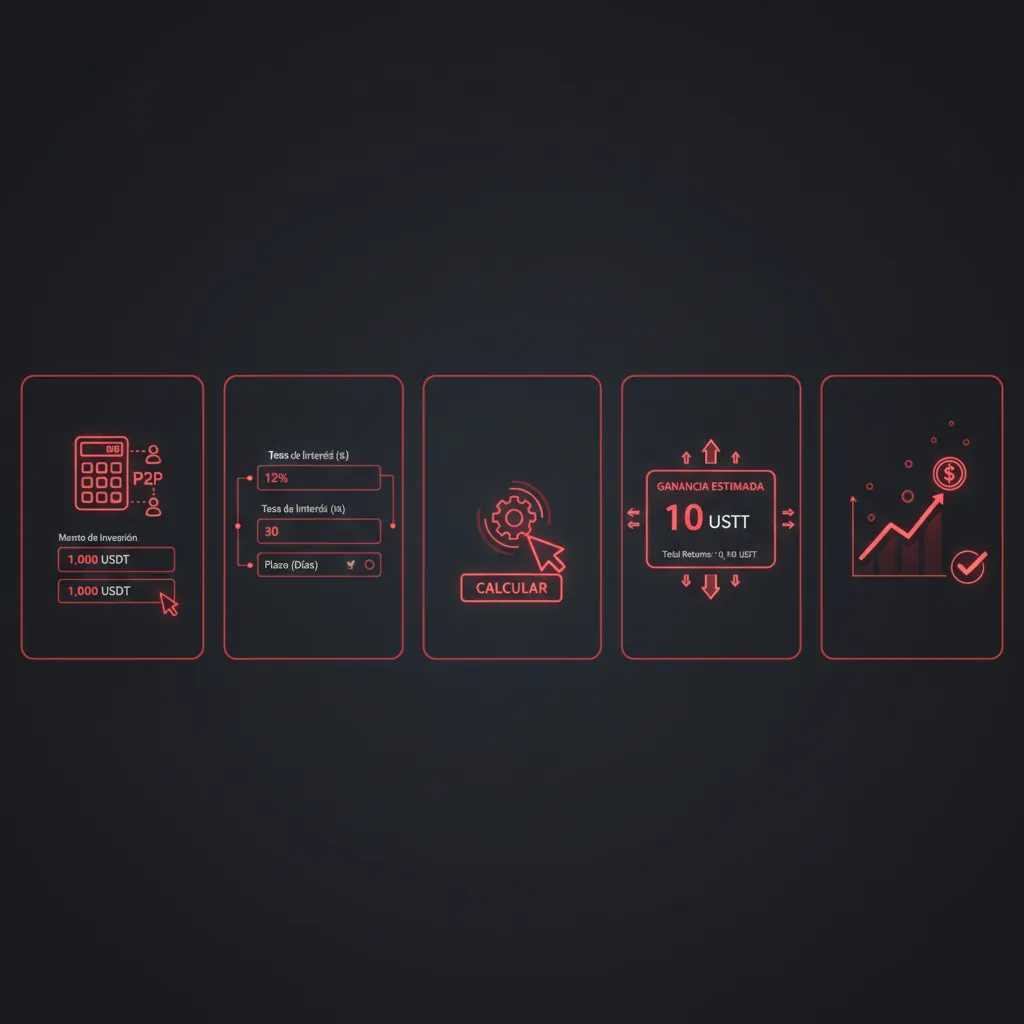 Cómo Usar la Calculadora P2P de PitbullChain para Estimar Ganancias