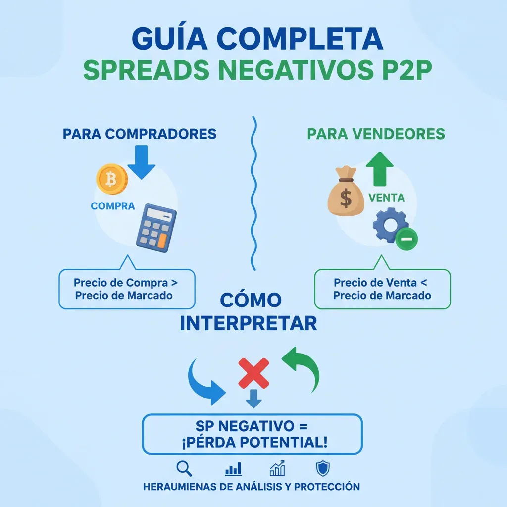 Guía Completa: Cómo Interpretar Spreads Negativos en P2P